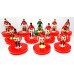 Subbuteo Andrew Table Soccer Manchester United 2013-14 on Classic Hasbro Bases